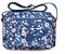 tuokener Petit Sac Bandouliere Femme Sac à Main Tissu Bandoulière Femmes Imperméable Saccoche Fille Pour Voyage (Impression bleue)