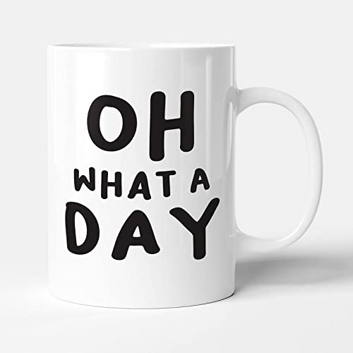 Victorian Printing Co - Oh What A Day - Birthday Gift Mug, Ceramic, 11fl.oz.