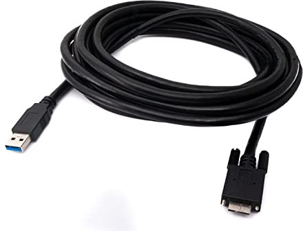 System-S Câble USB 3.0-5 m - Micro B mâle vers type A mâle - Noir