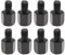 8 Stück Spiegeladapter Motorroller Motorrad Spiegel Adapter Rechtsgewinde Motorrad Spiegel Adapter Linksgewinde Rechtsgewinde für Moped Roller Rechts und Linksgewinde je 4 Stk (M10 to M8)