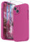 SURPHY Cover per iPhone 14 Plus 6.7'', con Vetro Temperato, Custodia in Silicone per iPhone 14 Plus Antiurto Case con Protezione per Ogni Lente per iPhone 14 Plus 2022, Rosa caldo