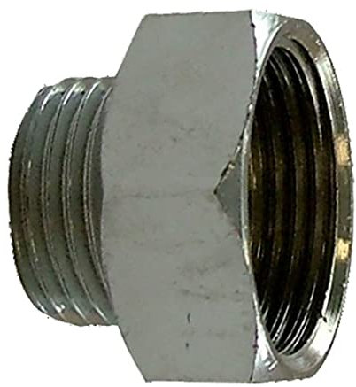 Réduction mâle 15/21 femelle 20/27 chromé - GARIS - D05503C