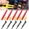JNNJ 15 Pieces Car Fuse Clip Puller, Mini Fuse Extractor Puller, Automotive Fuse Clip Extractor Remover Tool, Plastic Removal Accessories for Truck Motorcycle Bicycle Quad ATV Automobile Fuses