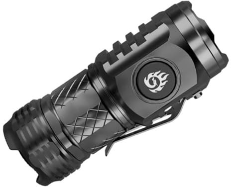 Three-Eyed Mini Flashlight, 3-Eyed Beast Mini Flash Flashlight, USB Chargeable LED Torchlights with Intense Lumens, Mini Petite Flash Super Power Torch