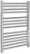 Balterley Vertical Radiator Straight Ladder Rail, Rounded Towel Rails Chrome Radiator, Radiators Wall Mounted, Central Heating Radiators for Bathroom, Kitchen - 500mm x 700mm, 679 BTU (Chrome)