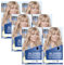 Schwarzkopf Blonde Aufhellende Farbe 10.25 Helles Erdbeerblond (6x x 142 ml), Haarfärbemittel für Öl-aktiviertes Haare Aufhellen um bis zu 4 Stufen, mit HaptIQ System, ohne Gelbstich
