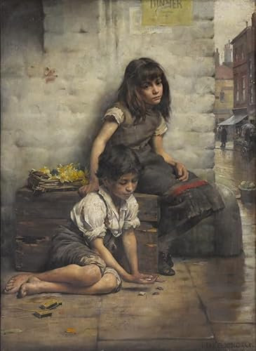 PSVDCTOO Gefeiert Wandbilder Kunst Poster Poster Wandbild Waifs von benjamin kennington für Heimdekoration60x90cm