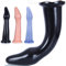 37,4 cm Riesen-Analplug, Buttplug, Analdildo, Riesendildo, Analplug mit Saugnapf, XXL-Dildo, Masturbator, Fisting, Analspielzeug, Analdehner, Sexspielzeug für Männer und Frauen (Hautton)