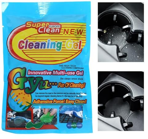 Auto Duster Interior, Interior Car Cleaner Car Putty, Cleaning Putty, Car Interior Cleaner for Printers, Cell Phones, Remote Controls, Keyboards