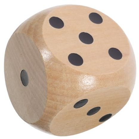 JOINPAYA große Würfel taschenspiele Pocket Game Holz Spielzeug Spielzeugwürfel Match Tischspiele Würfeln Holz Spiel requisit Spiel-Requisiten Würfel für Partyspiele mehrseitige Würfel