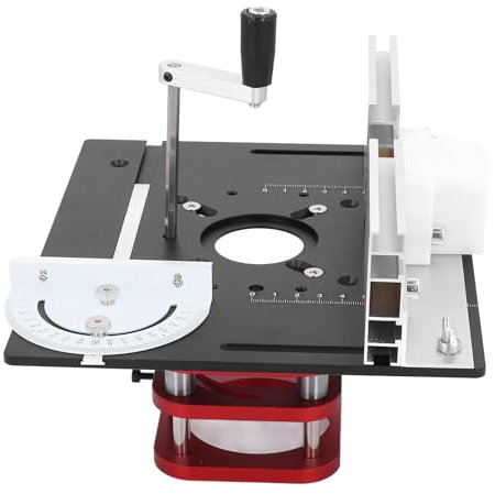 Router Lift Systems for 64 to 66mm Diameter Motors, 51mm Stroke Metal Manual Router Lift Base, Router Manual Lifting Router System Kit