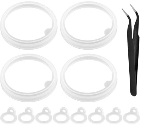 Saycker 17pcs Seal Ring for Water Bottle Gasket Set Lid,Ring Replacement (17)