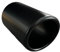 Auspuffblende schwarz kompatibel mit Duster 65mm Edelstahl rund