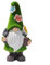 HpLive Nains de jardin - Statue de gnome avec lampe solaire pour extérieur - En résine - Sculpture pour jardin, cour, terrasse (A)