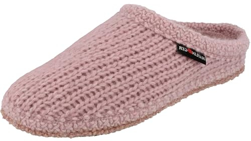 HAFLINGER Damen Hausschuh Strick lose Einlagen Walktoffel De Punto 611112