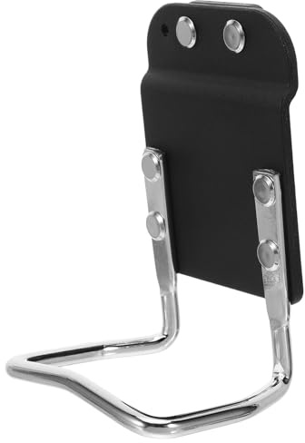 NUOBESTY Stainless Steel Tool Belt Hook Clip with Secure Hammer Holder and Drill Clamp for Construction and Workshop Use Corrosion-resistant Multifunctional Belt Attachment for Power Tools