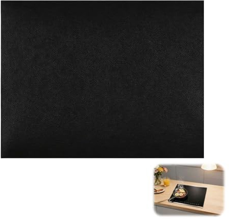 52x61cm Große Silikon Induktionskochfeld Schutzmatte Induction Cooker Silikonmatte, Induktion Schutzmatte, Silicone-Glasfasermaterial, HitzebestäNdiges WäRmeisolierte Pad