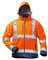 *BILL* WARNSCHUTZ-SOFTSHELLJACKE ELYSEE ORANGE/MARINE, EN 471/3