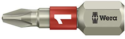 Wera 5071010001 3851/1 TS Bits, Edelstahl PH 1x25, 1 x 25 mm