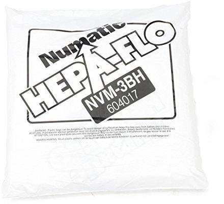 Numatic 604017-3BH Hepaflo Dust bags