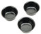 3 Pack Mini Nonstick Pie Pans Mould Makers Baking Tin for Tarts,Tartlets,Cupcakes,Pies,Cheesecakes,Bread (Round)