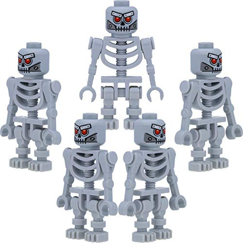 LEGO ® 5 graue Skelette aus The Movie ( Robo Skeleton )