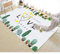 YQZS Teppich Schlafzimmer Teppich Orientteppich Dunkelblaues Muster Ultra Soft Touch Snug Qualität,200X300Cm(79X118Inch)