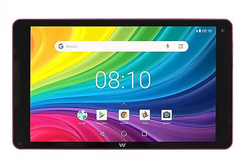 Woxter X-100 Pro Pink - Tablet Android, 10.1 IPS, Quad Core, Android 11, CPU Quad Core A133, 1.6Ghz, Android 11, Bluetooth, Wi-FI, 16Gb + Micro-SD, color rosa
