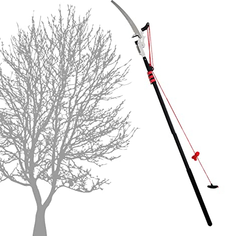 ATRNA Telescopic Pole Saw 18FT/24FT, Extendable Telescoping Landscaping Pole Saw Used for Pruning Branches and Leaves High-Altitude Fruit Tree Branch Saw-18FT