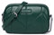 David Jones - Dämen Kleine Umhängetasche - Frau Mini Handtasche PU Leder - Handy Tasche Multi Taschen Reißverschluss - Kette Crossbody Bag Viele Fächer - Abendtasche Clutch Party Elegant - Grün