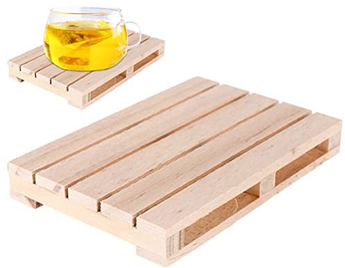 Palette Untersetzer, Mini -holzbierunterstützung Für Gläser, Tassen, Für Heimrestaurants Und Bar