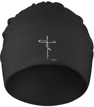 501 Damen Herren Kopf Wraps Jesus Kreuz Gott Christlicher Glaube Johannes 3:16 Chemo Hut Klassische Beanie Mütze Weich Slouchy Turban Für Outdoor Adult Angeln
