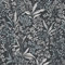 Yomshi Self Adhesive Wallpaper Leaf 41×300cm Peel and Stick Wallpaper Silver Decorative Vinyl Wrap Stick on Wallpaper Floral Berry Wallpaper Dark Blue Wallpaper for Living Room Bedroom Kitchen