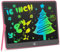 LCD Schreibtafel Spielzeug für Kinder,16 Zoll Farbenfrohes Zeichentablett, Bunte Kritzeleien, Auto-Reise-Schulspiele, Geschenke für 3-8 Jährige Mädchen Jungen(Rosa)