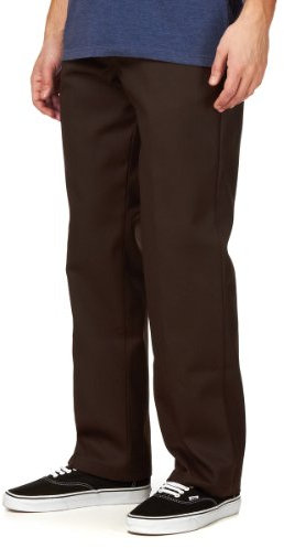 Dickies Men's 874 Original Work Pant Trousers, Dark Brown, 29W/32L