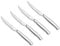 Arcos Fleischmesser-Set 4-teilig - Taschenmesser-Set mit Borperla, Ideal zum Schneiden und Filetieren von Fleisch - Monoblock Edelstahlklinge und -griff - Serie Mesa