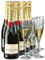 Moët & Chandon Champagne IMPÉRIAL Brut 12% Vol. 6x0,75l in Geschenkbox mit 6 Gläsern