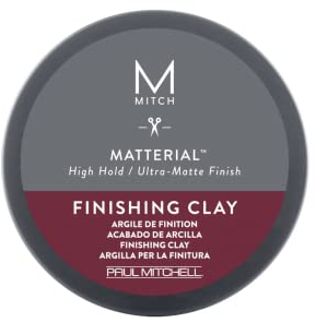 Paul Mitchell MITCH Matterial - professionelle Styling-Paste für ultra-matte Haare, Haar-Wax für eine verdickte Haar-Struktur und starken Halt - 85 g