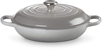 LE CREUSET FAITOUT FONTE 30 cm Mist Grey