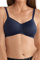Amoena Damen Mara Bügelloser Mastektomie Taschen Gepolsterter BH, Undurchsichtige, Dunkelblau, 95C