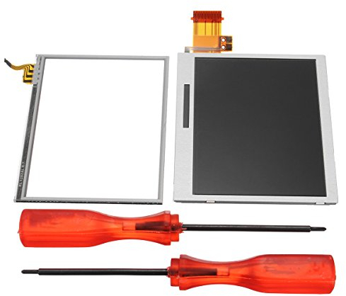 C-FUNN Inferior Pantalla LCD Pantalla Táctil Herramienta De Reemplazo para Nintendo DS Lite Dsl Ndsl