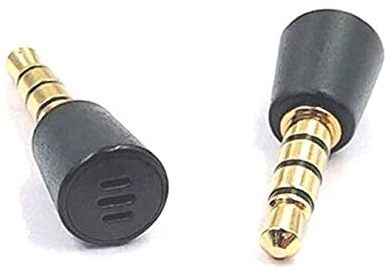 RUITROLIKER 2PCS 3.5MM Mikrofon Mini Mikrofon Kabellos für PS4 Xbox One Spiele Controller Handys Laptops Tablets Rekorder