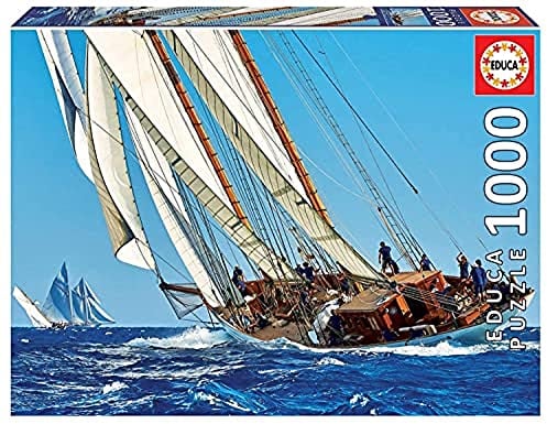 Educa 18490, Yacht, 1000 Teile, Puzzle für Erwachsene und Kinder ab 10 Jahren