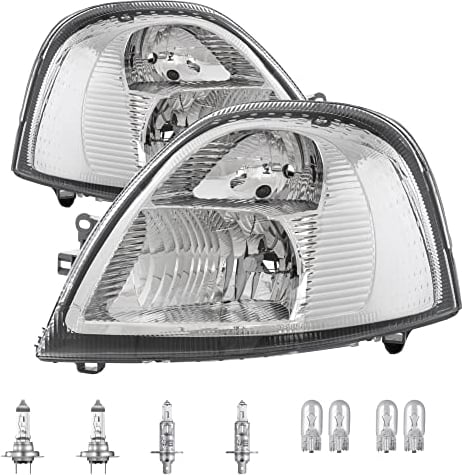 Scheinwerfer Set für Master II Pritsche/Fahrgestell Kasten inkl. H1 OSRAM Lampen mit Elektromotor Stellmotor LWR
