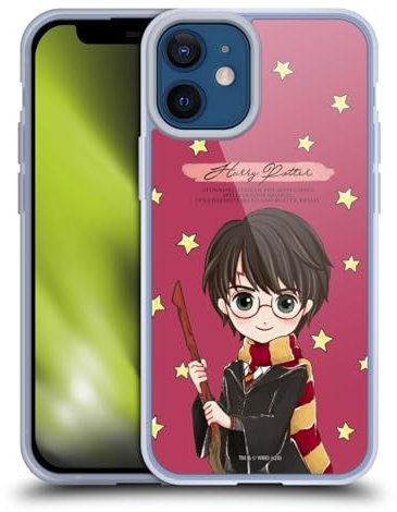 Head Case Designs Officially Licensed Harry Potter Harry Deathly Hallows XXXVII Gel Case [Military Grade Protection] Compatible with Apple iPhone 12 Mini and Compatible with MagSafe