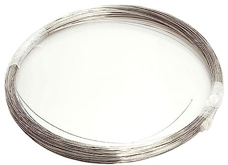 COYOUCO Alambre De Acero Inoxidable 304 (30M) para Esculpir Alambre De Rebanaje Artesanal, Alambre Duro De Acero Inoxidable,1mm