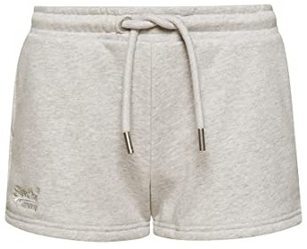 Superdry Damen Jersey-Shorts aus Bio-Baumwolle mit Vintage Logo