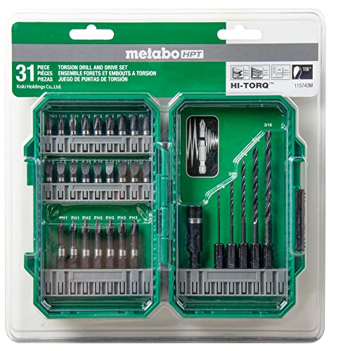 Metabo HPT Bohrer- und Antriebs-Bit-Set | 31-teilig | 115743M