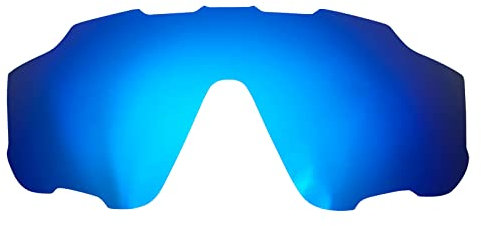 Wetnenss Lentes de repuesto para gafas de sol Oakley Jaw-breaker OO9290/1.5 mm polarizadas/fáciles de instalar (azul)