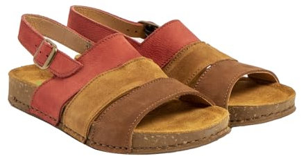 El Naturalista Damen N5798 Balance Sandale, Mehrfarbig (Himbeere), 39 EU